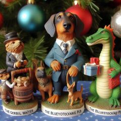 The Bluestocking. All gerbils welcome, must have own frou-frou skirt.