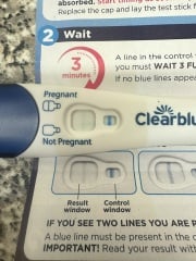 Positive home pregnancy test results (I think), but digital test negative