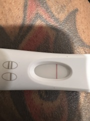 Anyone see a faint line?