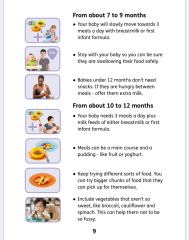 Introducing desserts & weaning