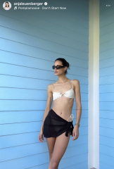 Shockingly underweight model in TV ad