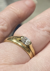 Can I have a look at your engagement rings?
