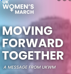 "Punch a TERF" Sarah Jane Baker to speak at #UKWomensMarch London on 18 January 2025