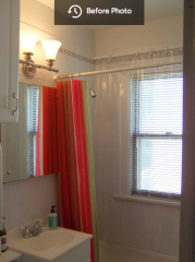 Please show me your teeny tiny bathroom - or give me tips!