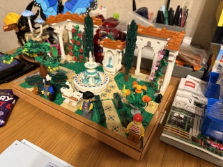 To show me your Lego collection?