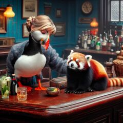 The Bluestocking. All gerbils welcome, must have own frou-frou skirt.