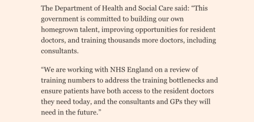 AIBU to be angry that Government policy means young doctors, nurses and other HCPs cannot find jobs