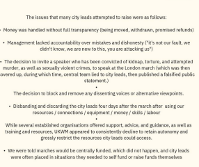 "Punch a TERF" Sarah Jane Baker to speak at #UKWomensMarch London on 18 January 2025