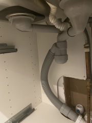 The half sink stinks!