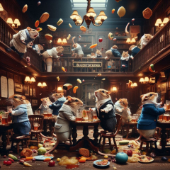 The Bluestocking. All gerbils welcome, must have own frou-frou skirt.