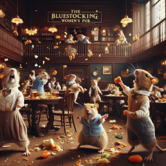 The Bluestocking. All gerbils welcome, must have own frou-frou skirt.