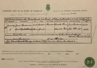 Name change or mis-transcribed?