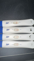 8 positive test , 3 not pregnant CBD
