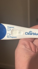 Clear blue help!!