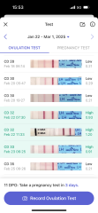Ovulation help please - BBTs and OPKs