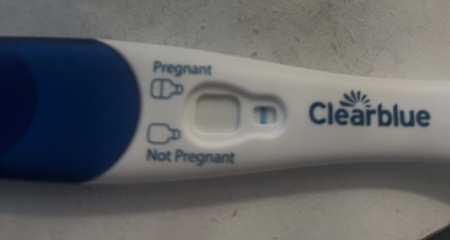 X2 faint Clear Blue tests