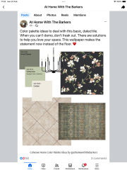 What colour goes with these tiles?!