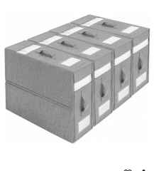 Thrilling subject... bedding storage