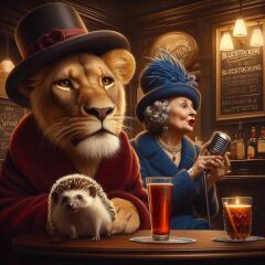 The Bluestocking. All gerbils welcome, must have own frou-frou skirt.