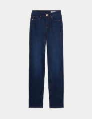 Jeans without striations