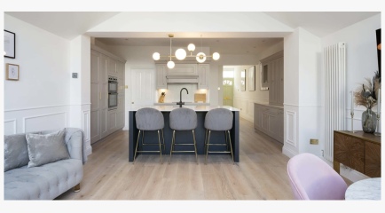 New engineered flooring and I don’t think I like it.