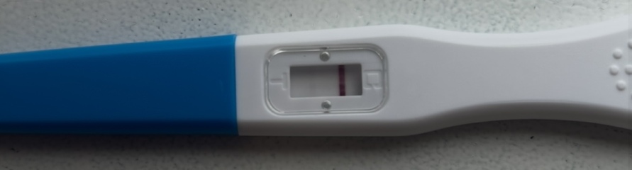 V faint tests 10dpo, no darker at 11dpo