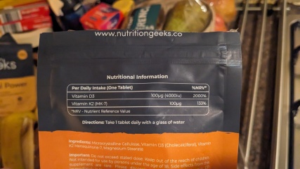 Vitamins and supplements - huuuuge dose?!