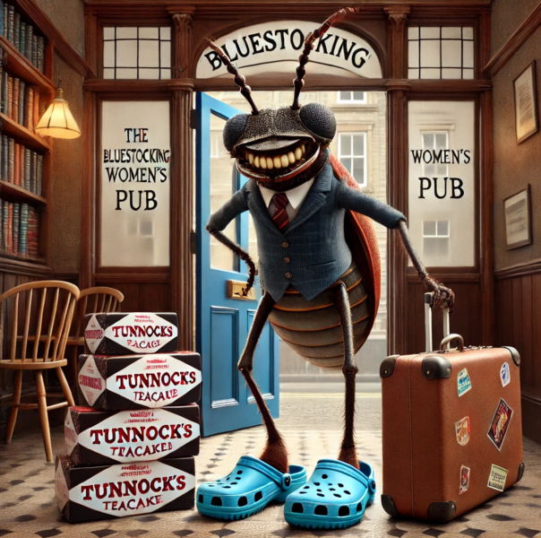 Roll up, Ladies and Gentlecreatures, the Bluestocking has been redecorated