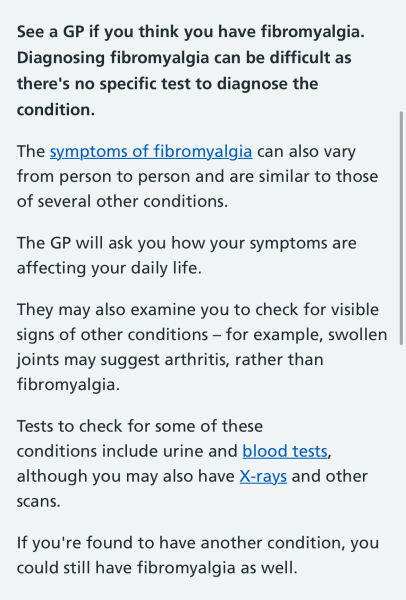 Fibromyalgia - be honest.