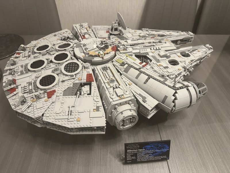 To show me your Lego collection?