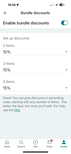 Vinted bundle