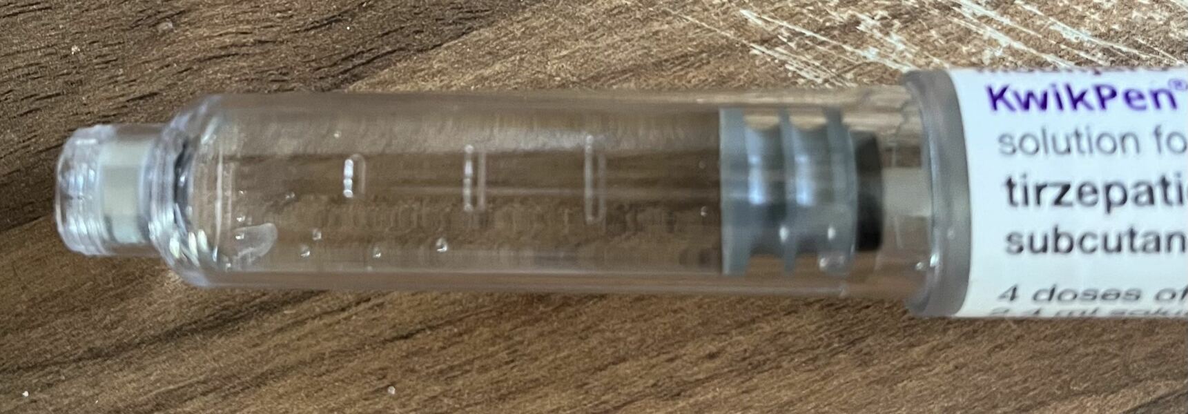 My first injection- I don’t think I’ve done it right.