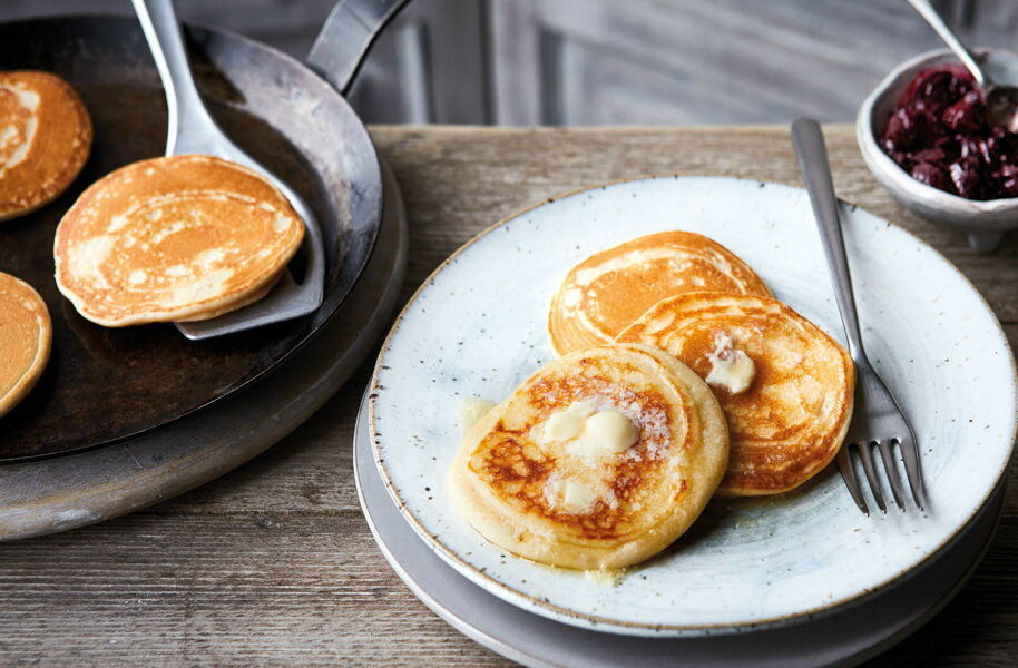 When do you eat your pancakes on pancake day?