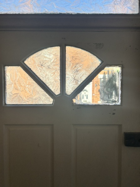 Landlord broken window