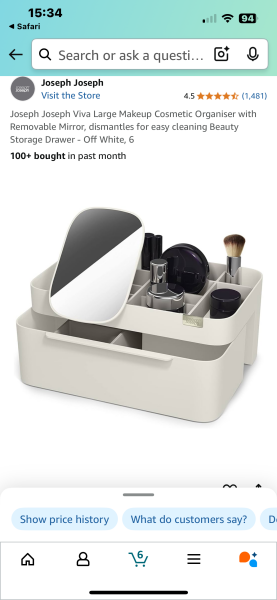 Tell me about your Makeup bag/storage