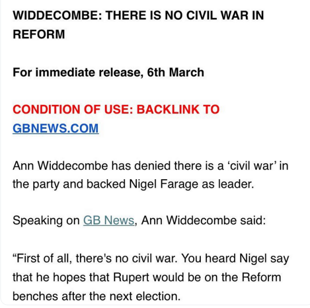 To think this is the beginning of the end for Reform