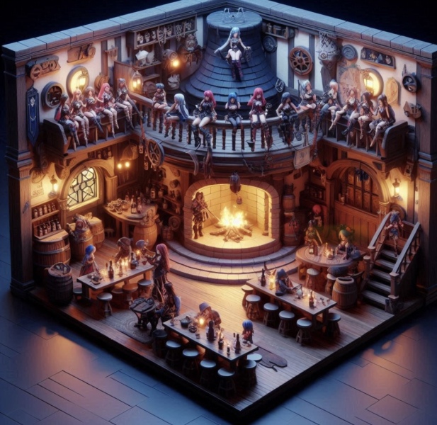 The Bluestocking - where Spring has sprung and the grass is riz.