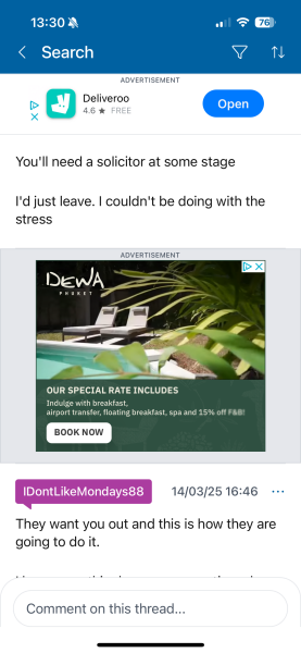 Music playing via ads in app