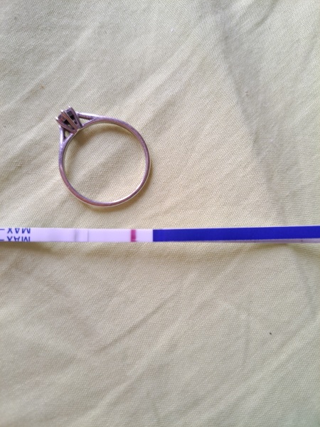 TW: Pic attached. How long after M/C for test to be negative?