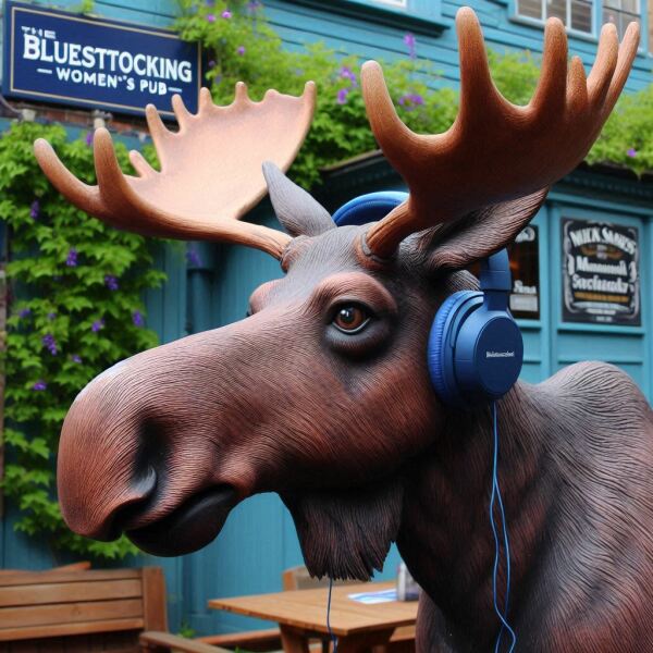 Roll up, Ladies and Gentlecreatures, the Bluestocking has been redecorated