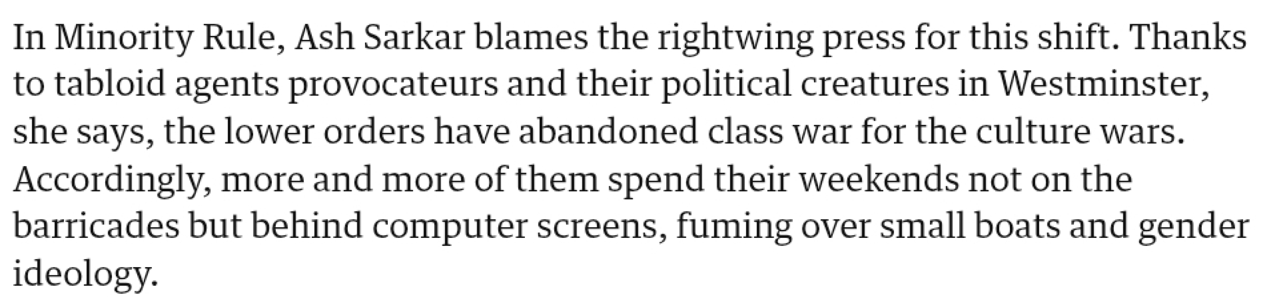 Ash Sarkar on the News Agents - the backpedaling continues...