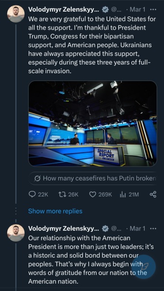 Thread 18 Starmer: All sides of the House agree apart from the Trump bootlickers