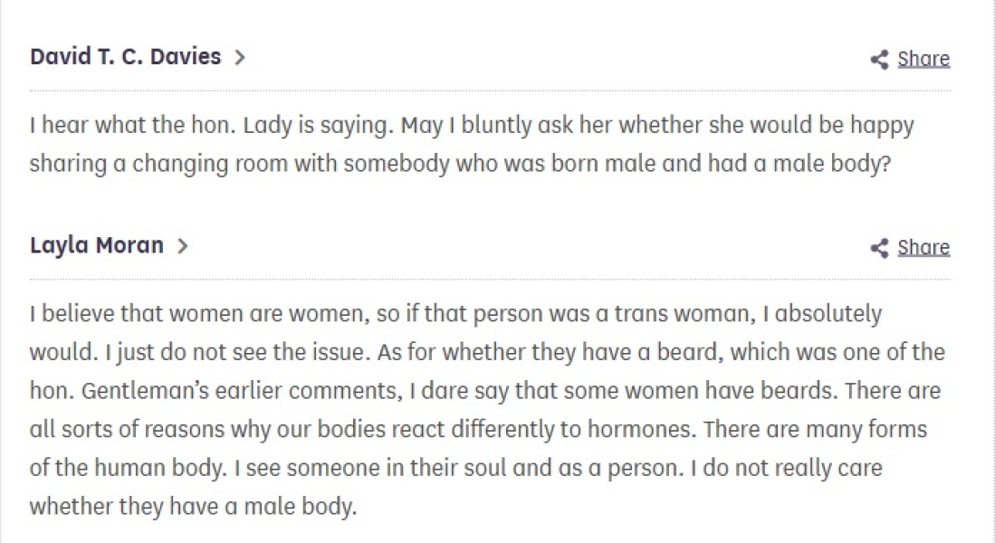 Is there any future you'd accept for trans people?