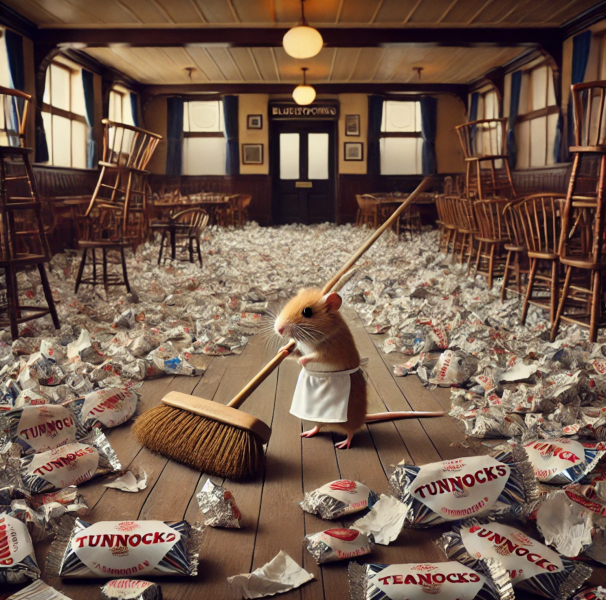 Roll up, Ladies and Gentlecreatures, the Bluestocking has been redecorated