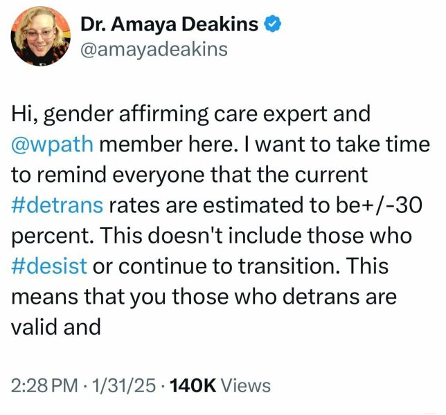 Is there any future you'd accept for trans people?