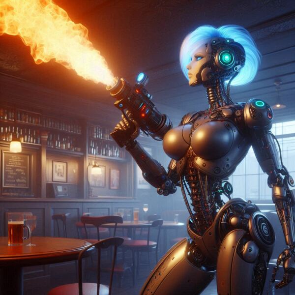 The Bluestocking - where Spring has sprung and the grass is riz.