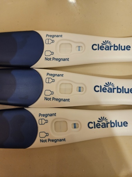 Clearblue positive?