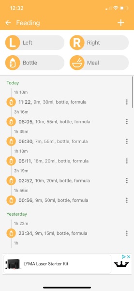 Baby showing hunger cues for comfort?