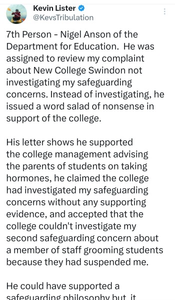 Kevin Lister naming names of those who helped embed ideology in government