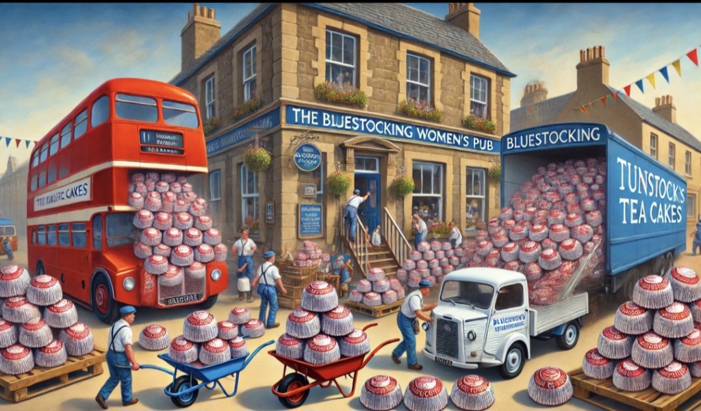 Roll up, Ladies and Gentlecreatures, the Bluestocking has been redecorated